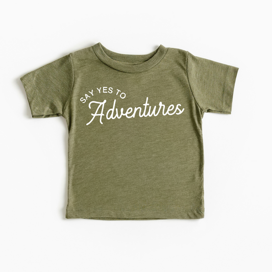 Say Yes to Adventure | Short Sleeve Youth Tee