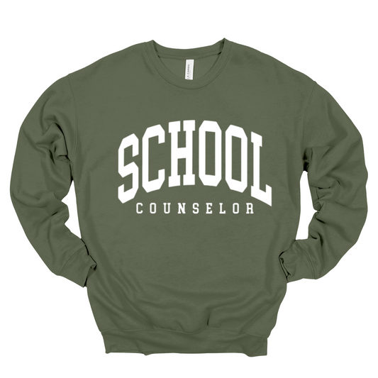 School Counselor | Adult Crewneck