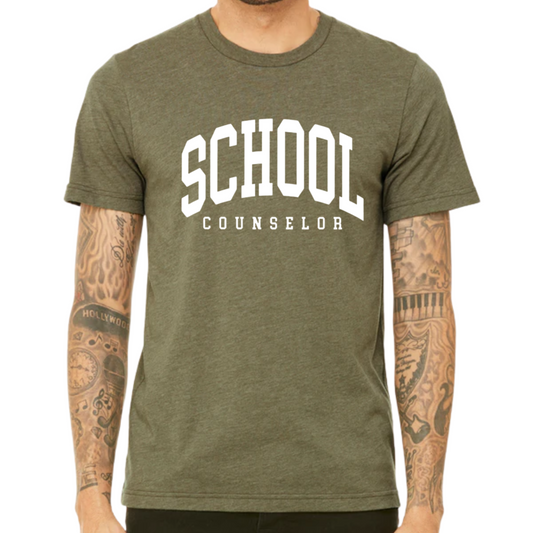 School Counselor | Short Sleeve Adult Tee