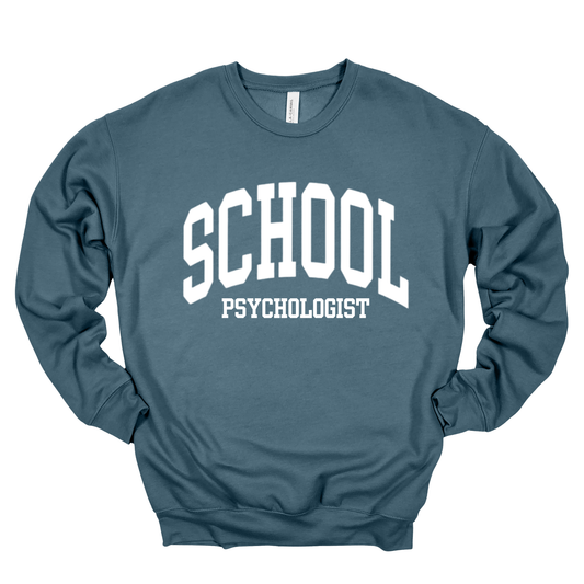 School Psychologist | Adult Crewneck