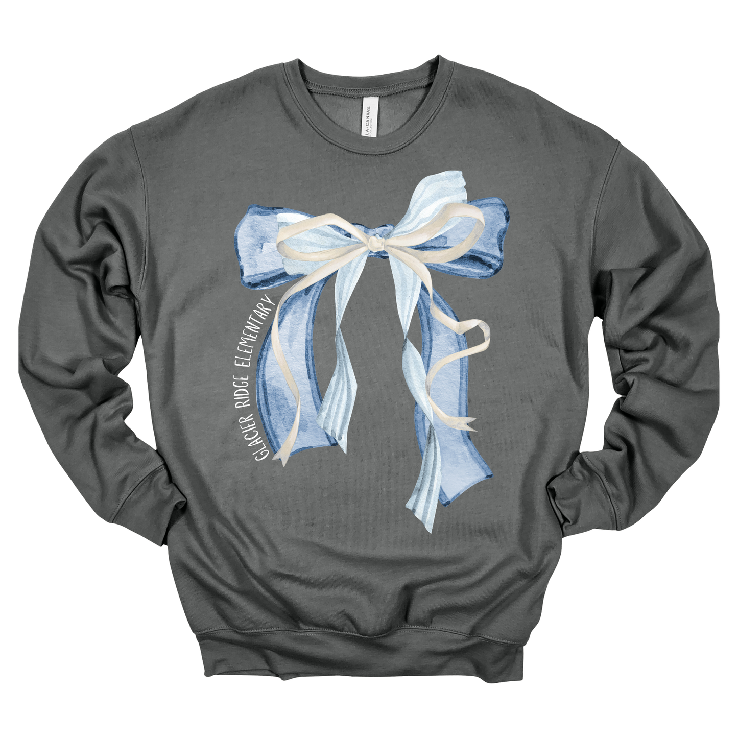 School Spirit Bows | Adult Crewneck