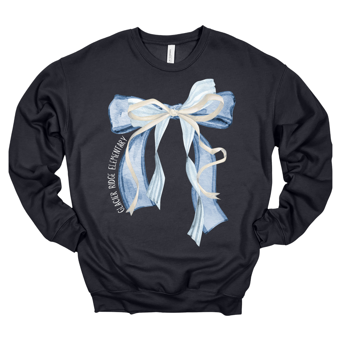 School Spirit Bows | Adult Crewneck