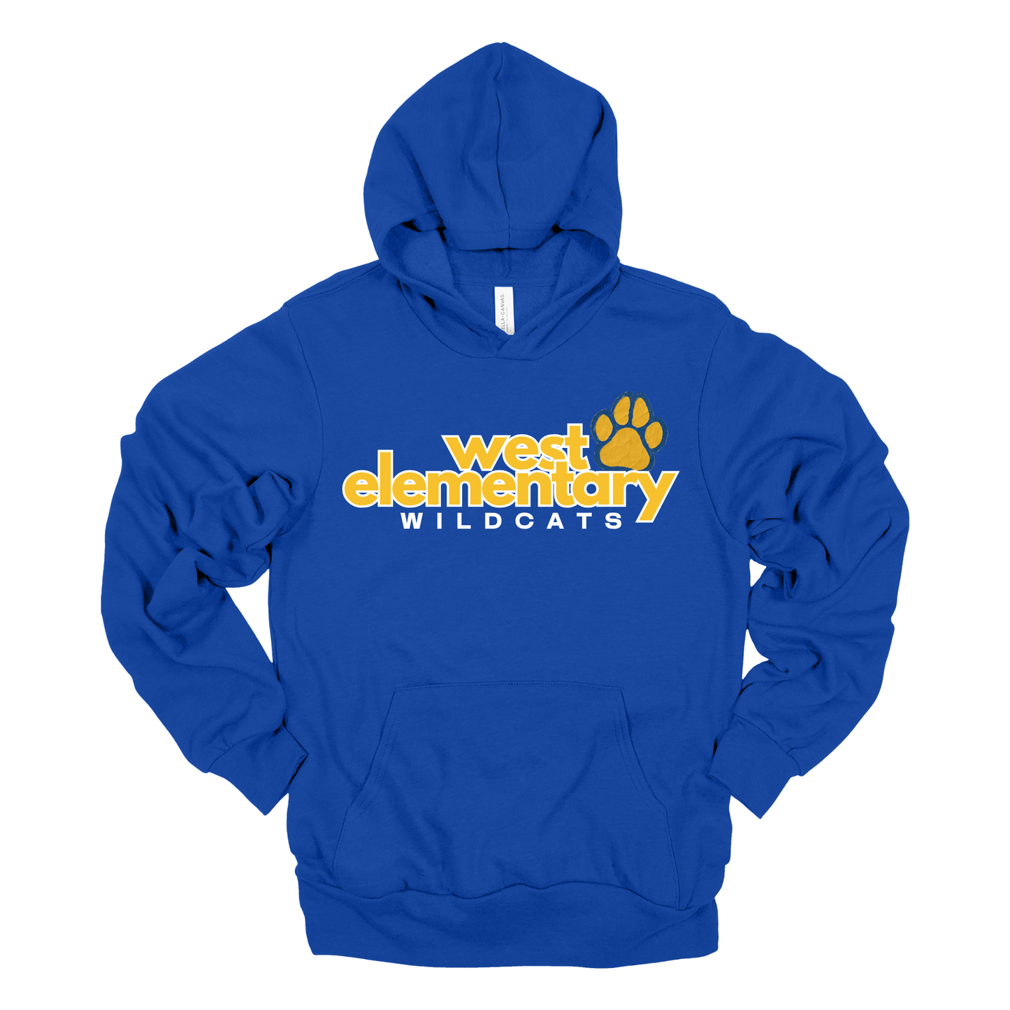 Scrapbook Paw Print | Adult Hooded Sweatshirt