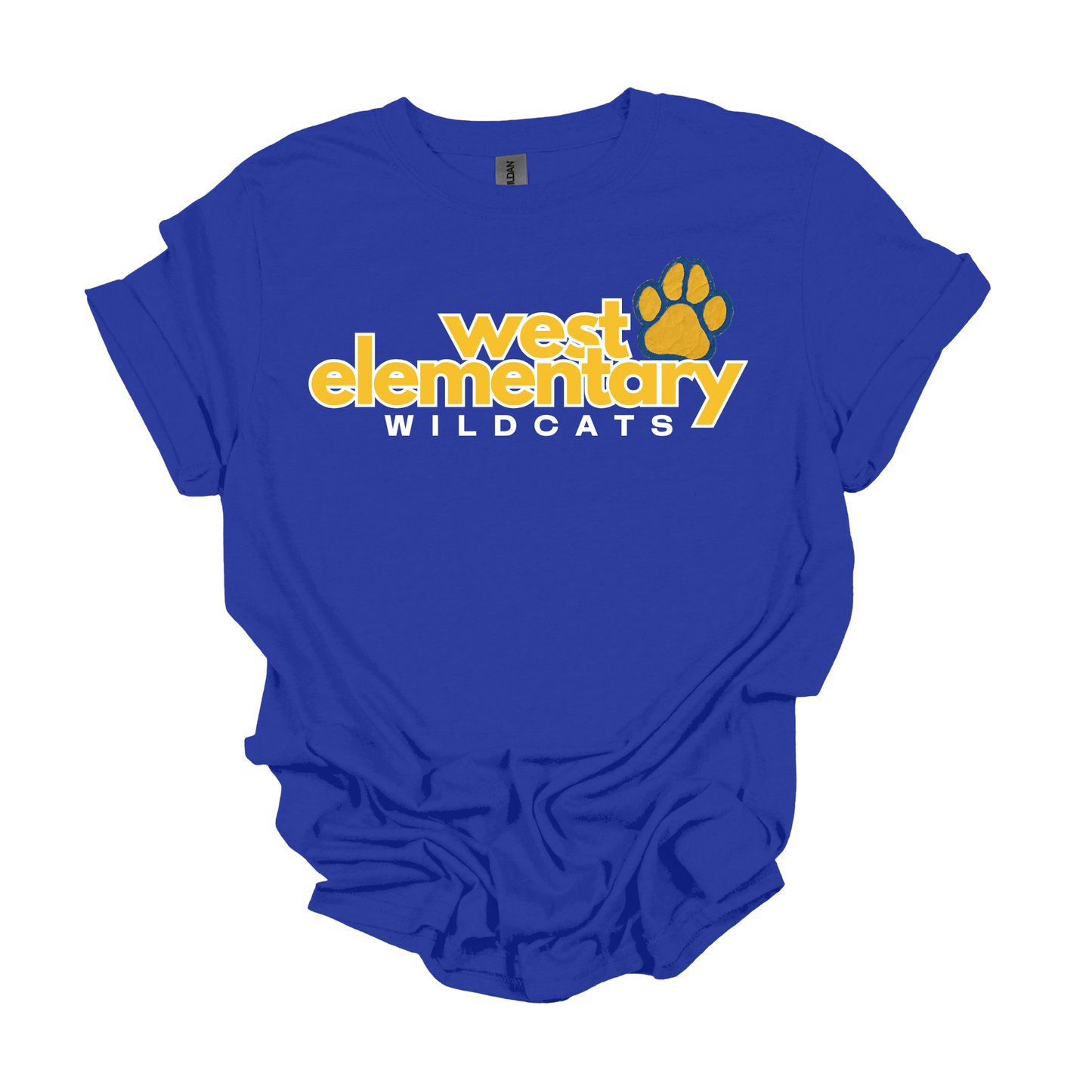 Scrapbook Paw Print | Short Sleeve Tee