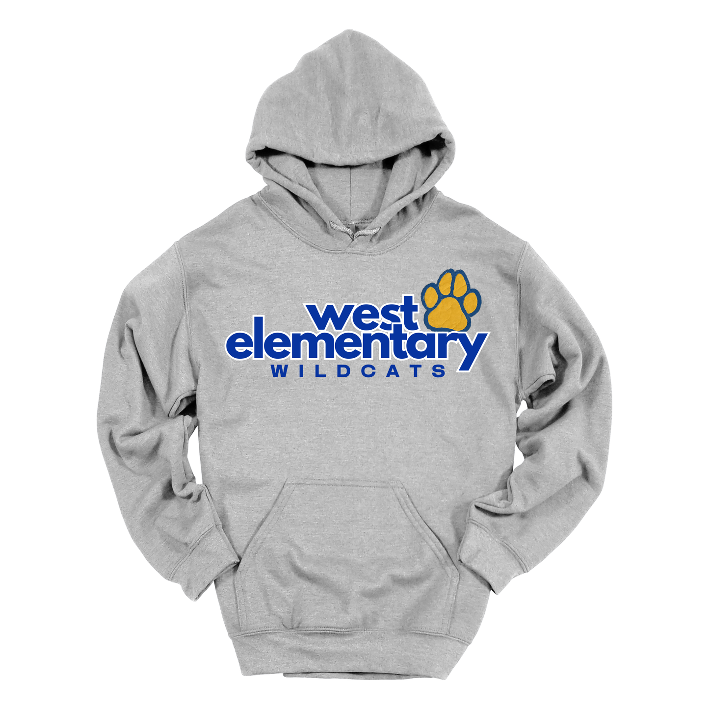 Scrapbook Paw Print | Youth Hooded Sweatshirt