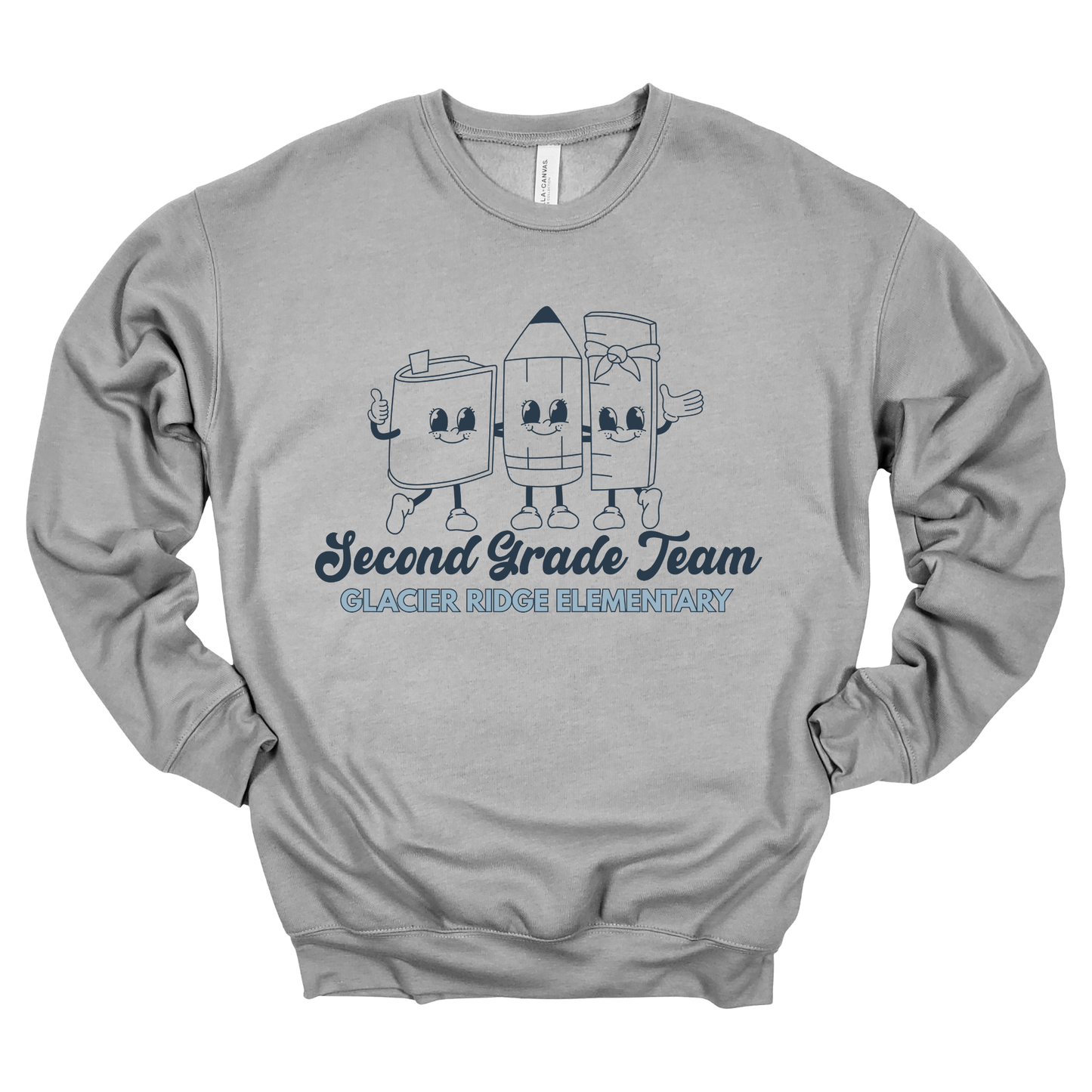 Glacier Ridge Grade Level Teams | Adult Crewneck