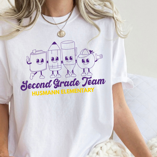 Husmann Grade Level Teams 2 | Short Sleeve Adult Tee