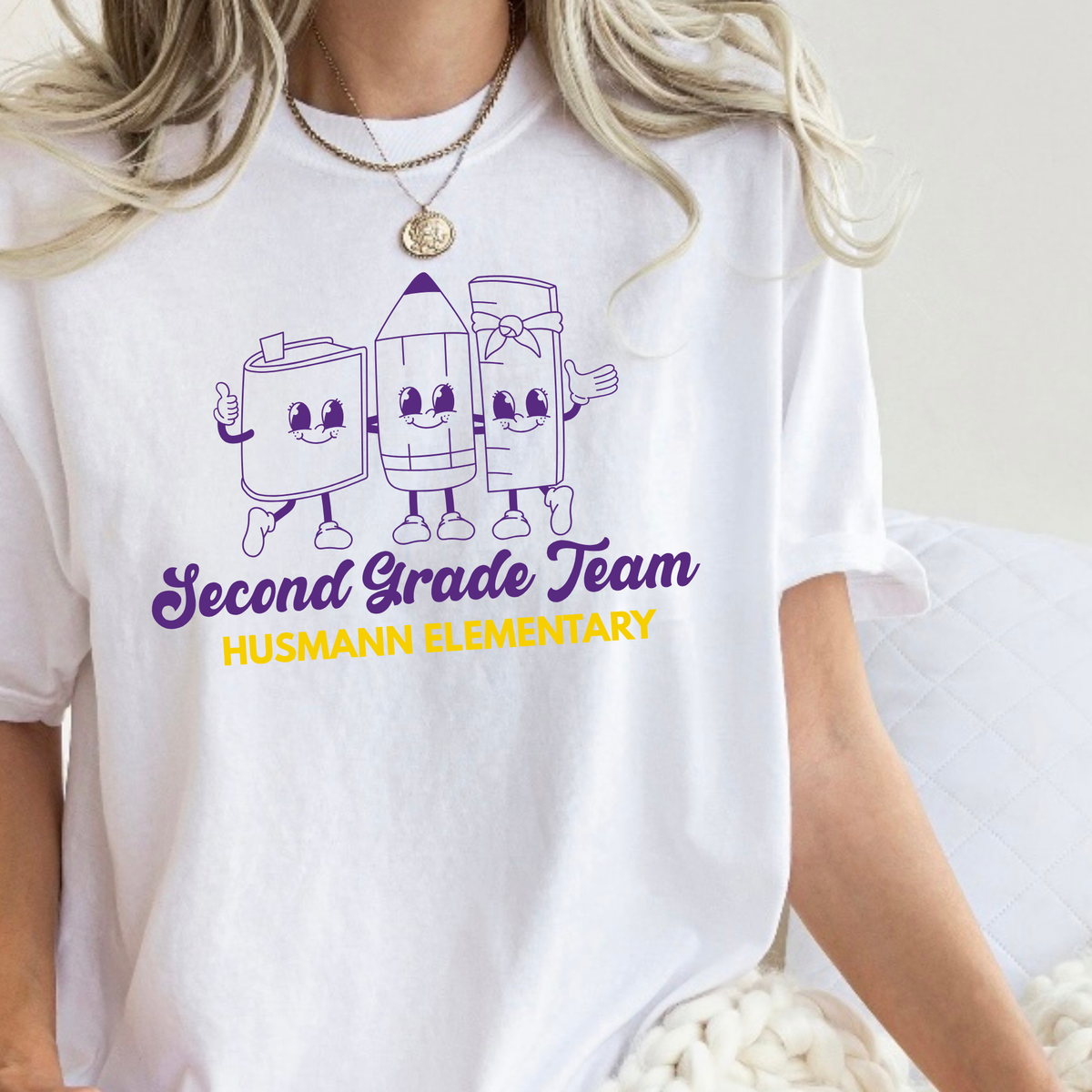 Husmann Grade Level Teams 2 | Short Sleeve Adult Tee
