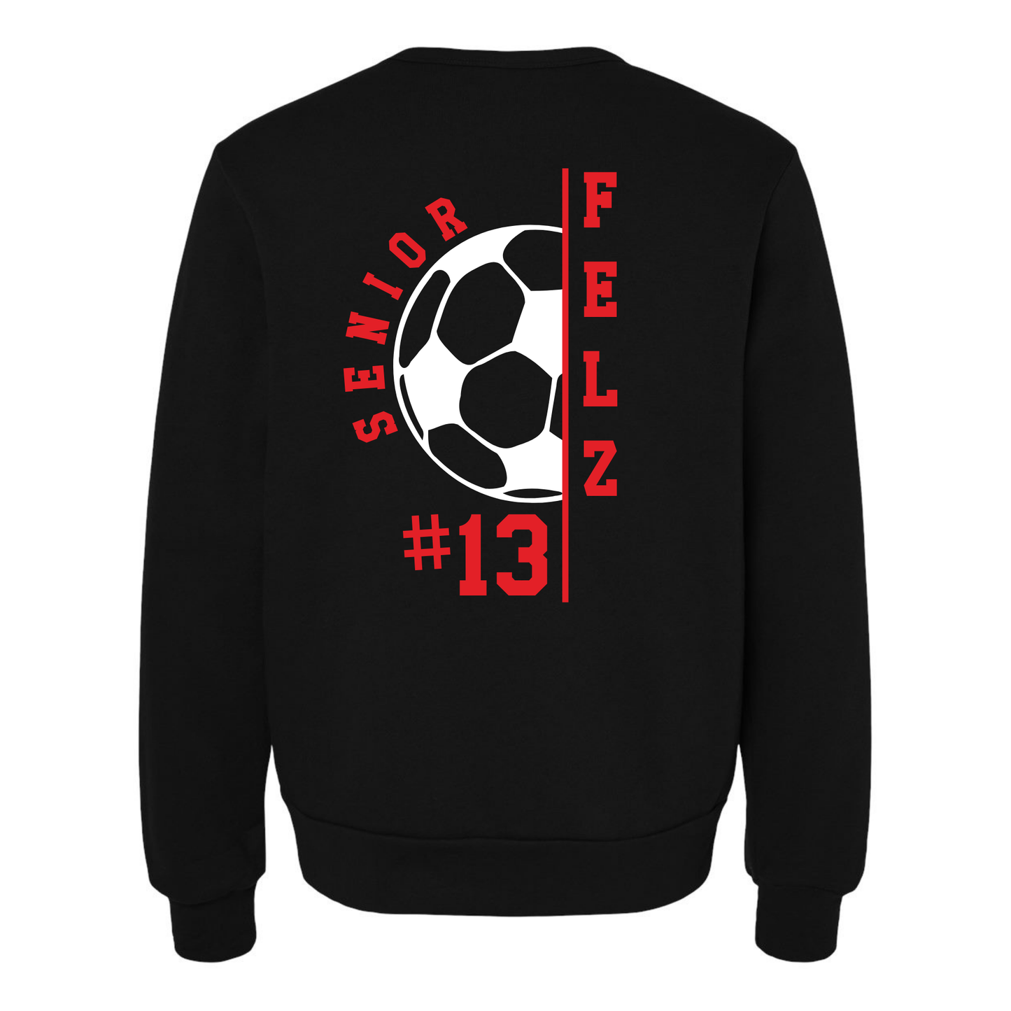 Senior HHS Soccer Personalized | Adult Crewneck