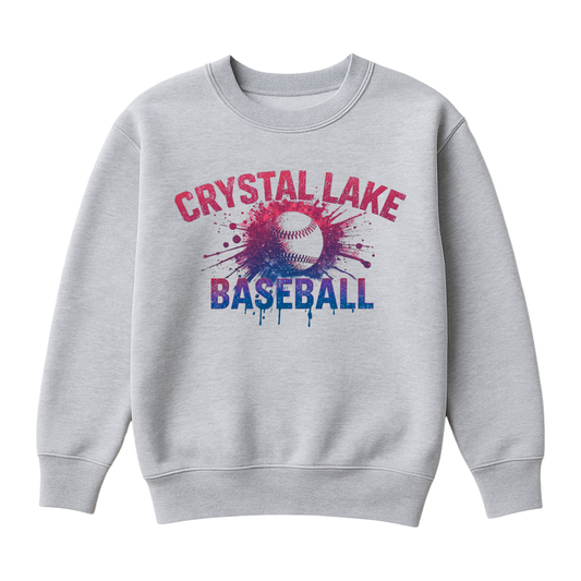 CLB Splatter | Youth Fleece Crewneck