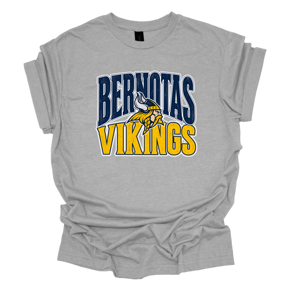 Bernotas Vikings Mascot | Short Sleeve Tee