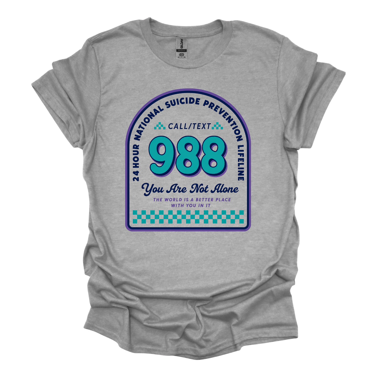 24 Hour National Lifeline | Short Sleeve Tee