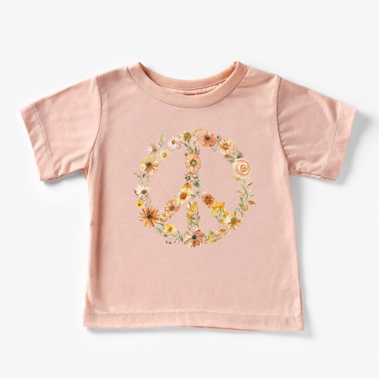 Spring Peace | Short Sleeve Youth Tee