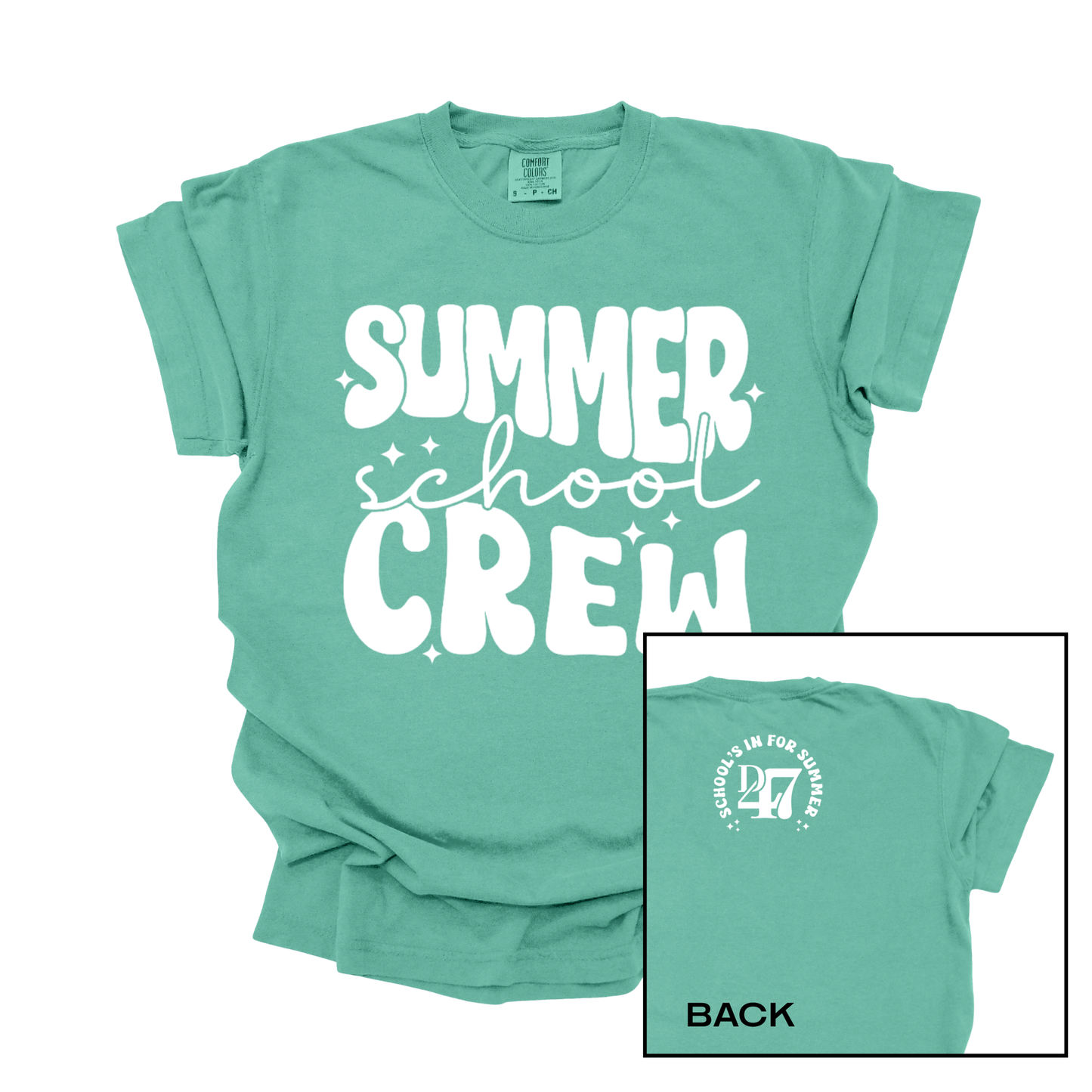 Summer School Crew, White | Short Sleeve Adult Tee