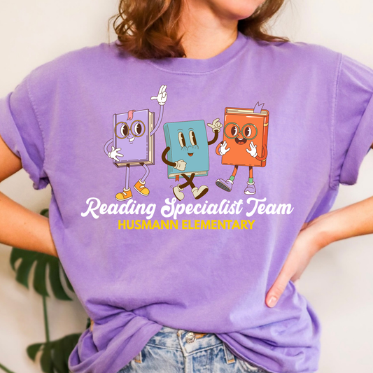 Husmann Reading Specialist Team | Short Sleeve Adult Tee