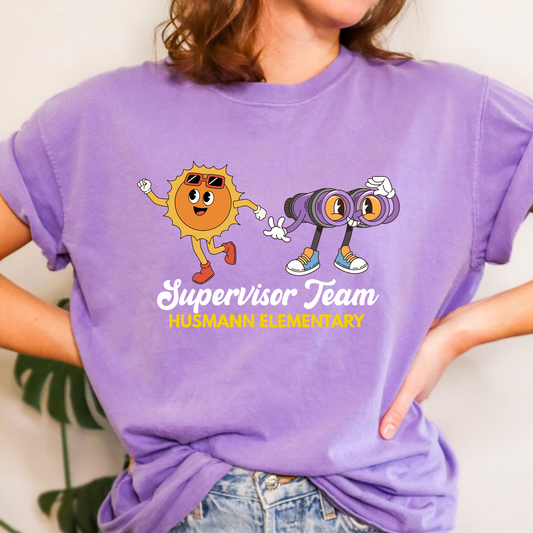 Husmann Supervisor Team | Short Sleeve Adult Tee