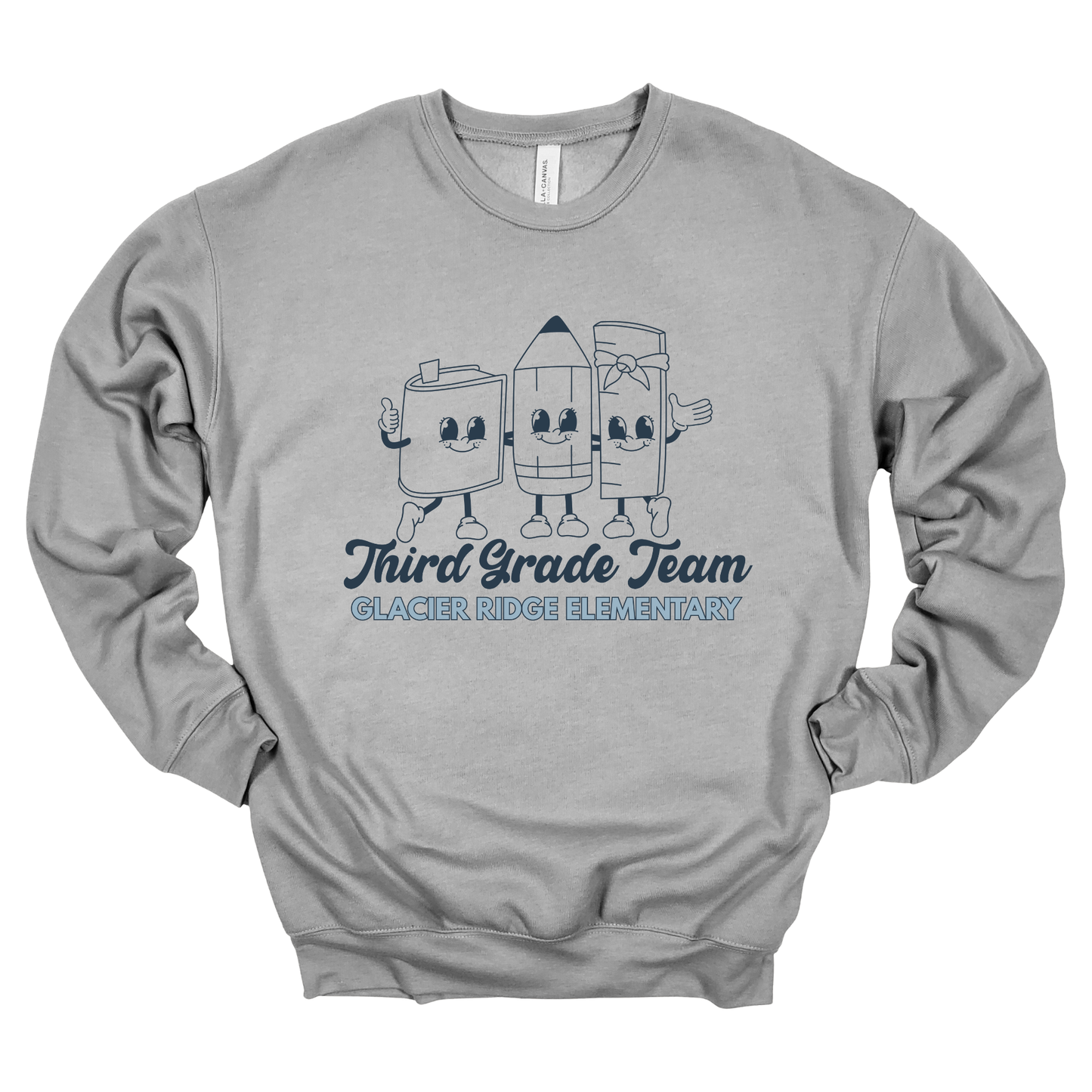 Glacier Ridge Grade Level Teams | Adult Crewneck