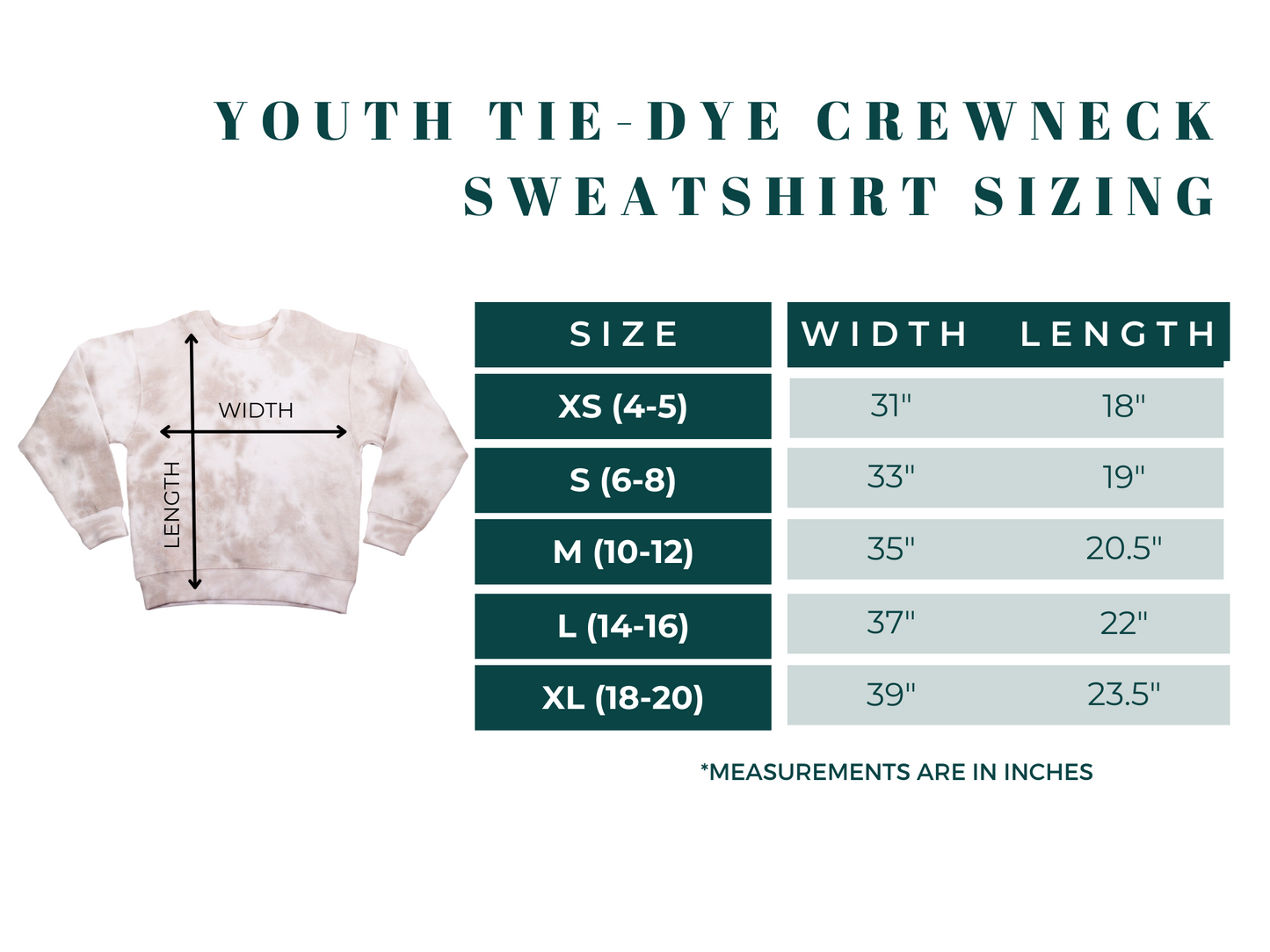 Midwest | Youth Fleece Crewneck