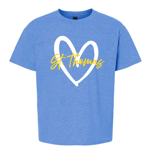 NEW! St. Thomas Love | Short Sleeve Youth Tee