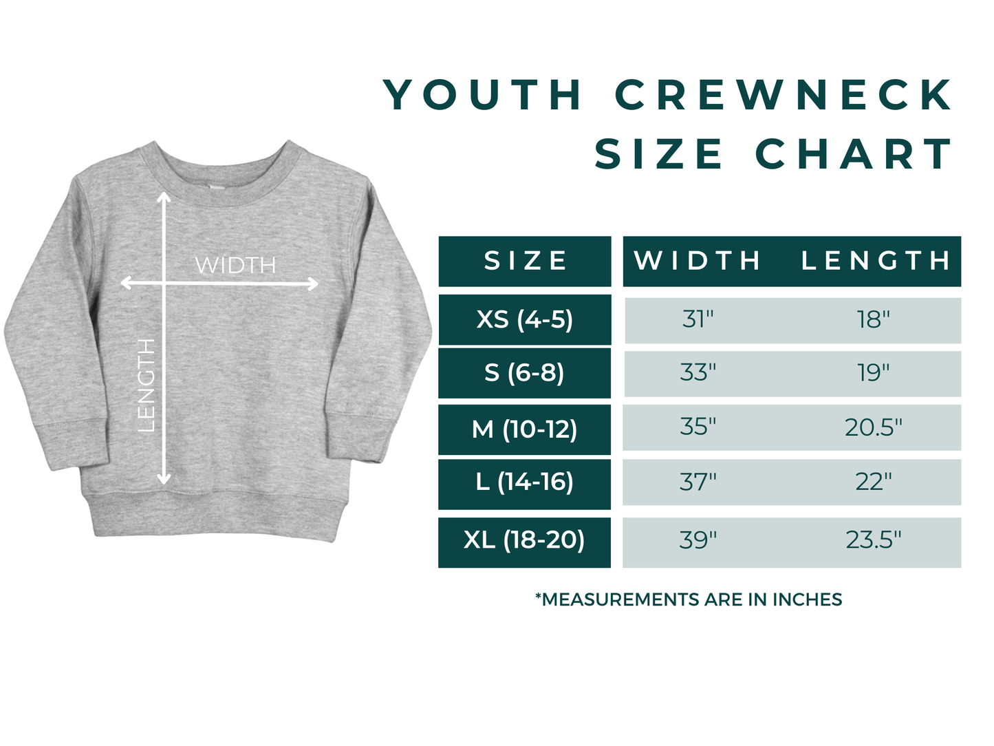 Crystal Lake Stars Pocket Logo | Youth Fleece Crewneck