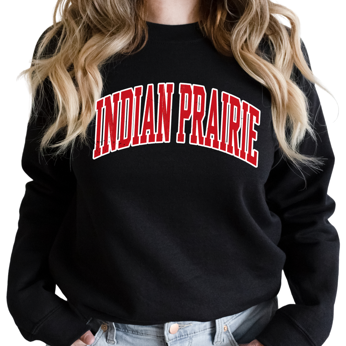 Varsity Indian Prairie  | Adult Crewneck
