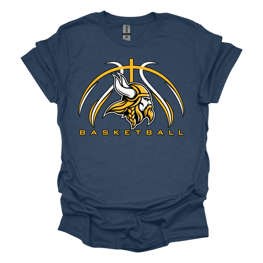 Vikings Basketball | Short Sleeve Tee