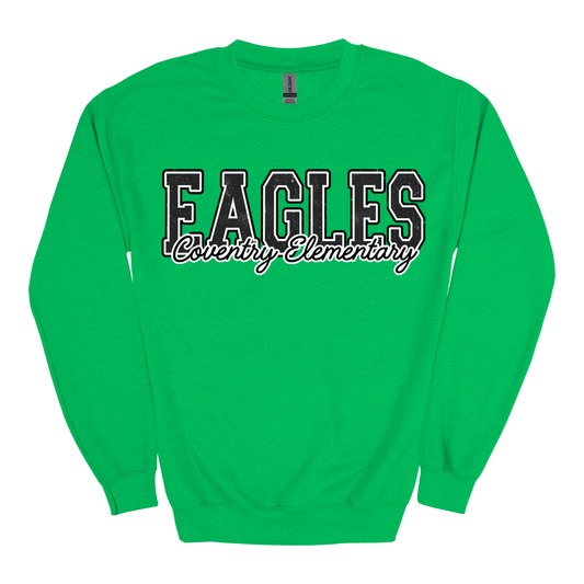 Vintage Eagles | Youth Fleece Crewneck