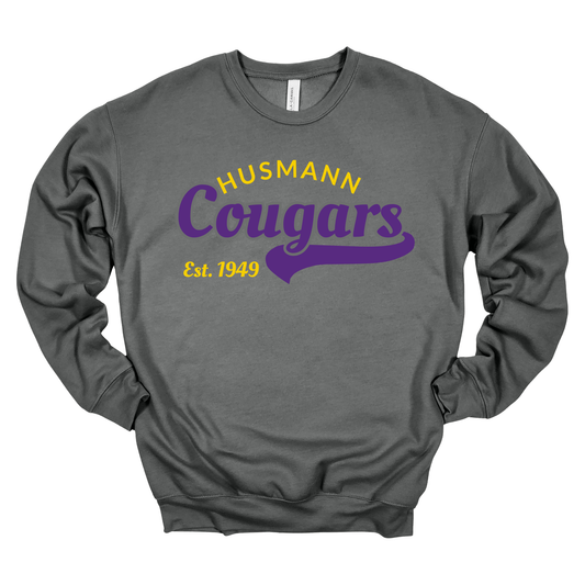 Vintage Cougars | Adult Crewneck