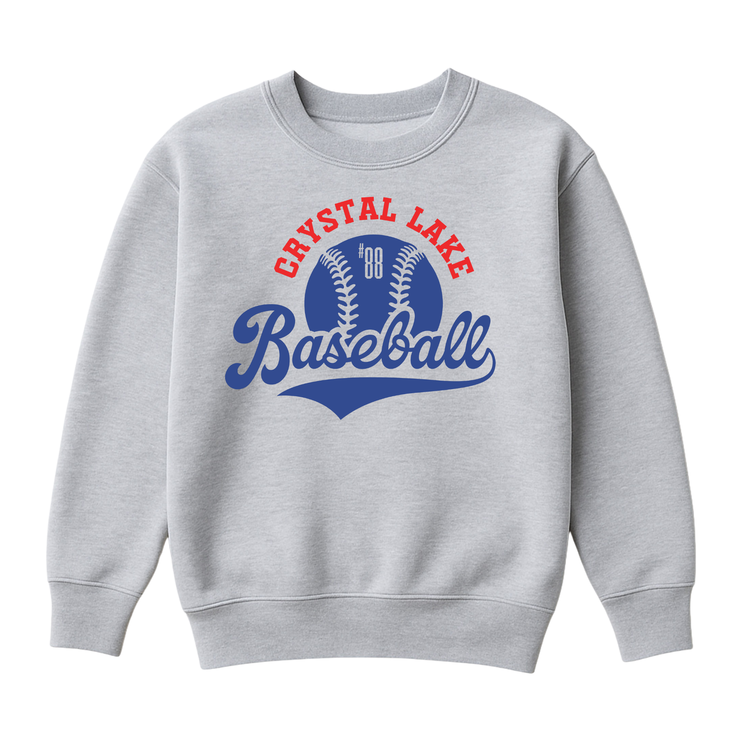 Vintage CLB, Personalized | Youth Fleece Crewneck