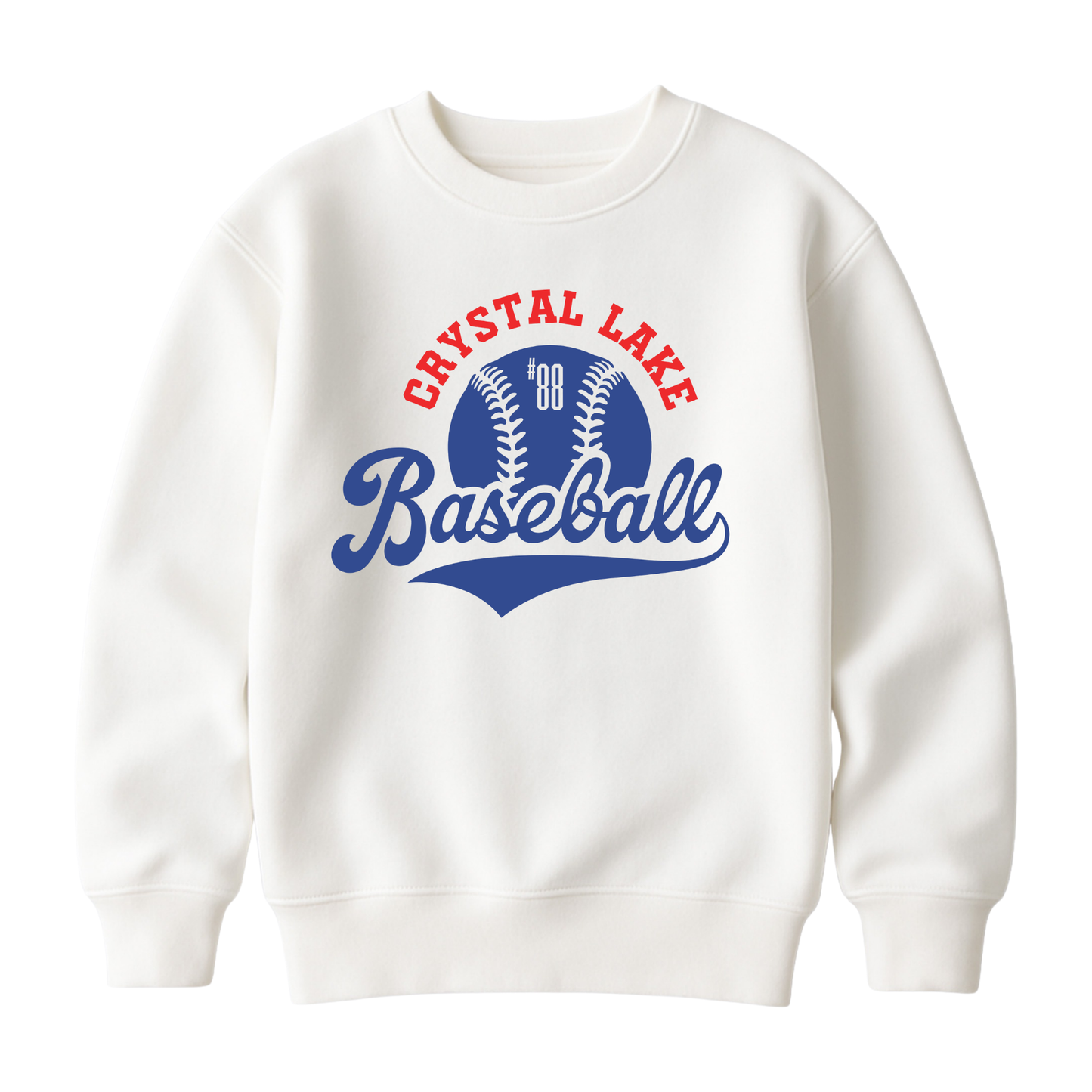 Vintage CLB, Personalized | Youth Fleece Crewneck
