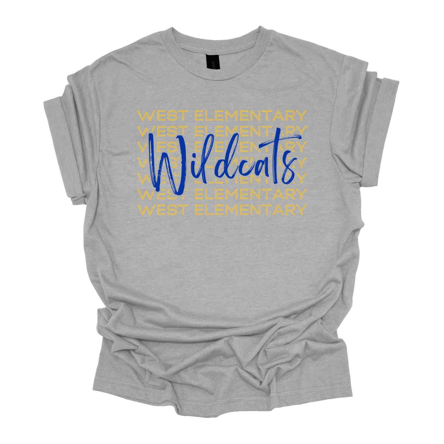 West Elementary Wildcat Stack | Short Sleeve Tee