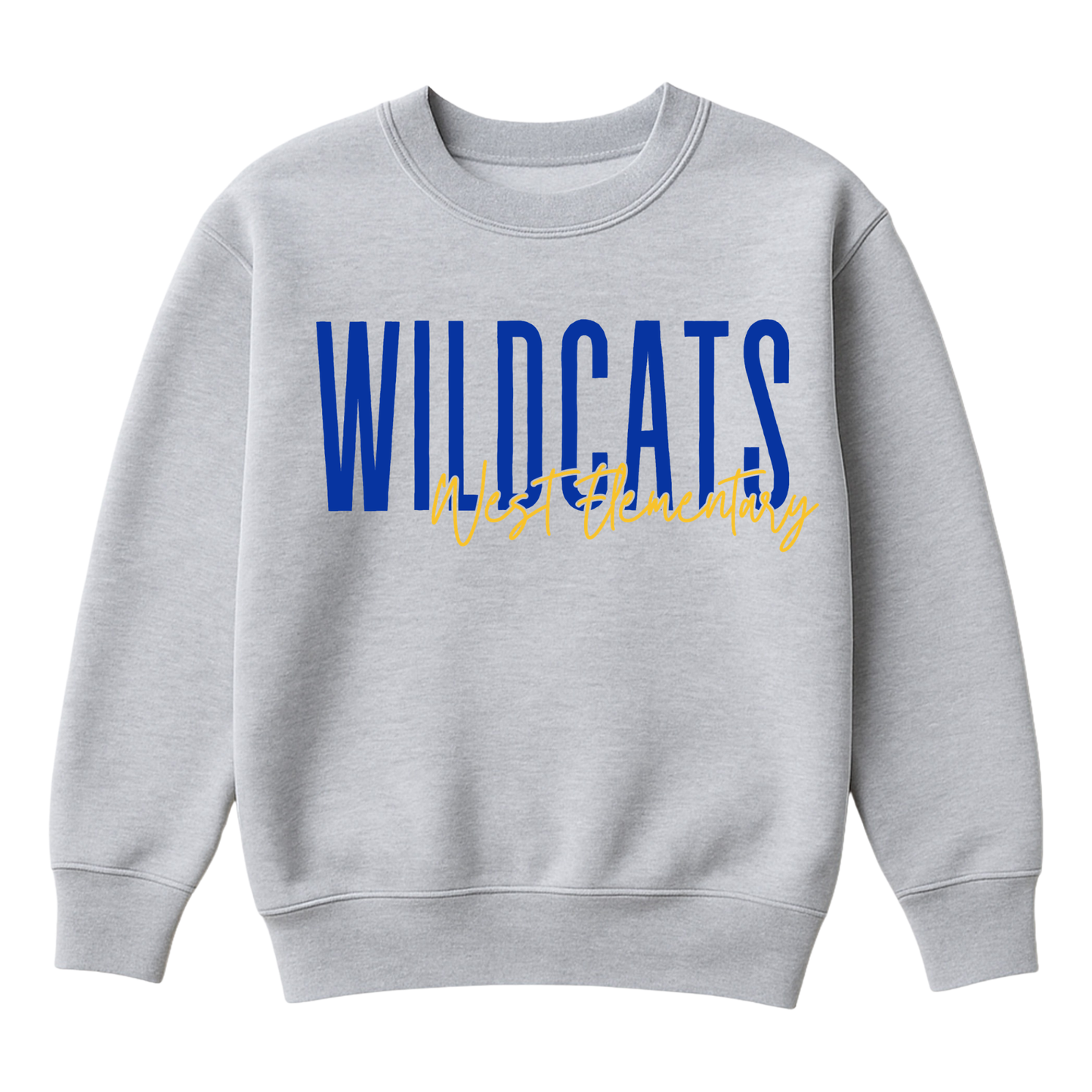 West Wildcats | Youth Fleece Crewneck