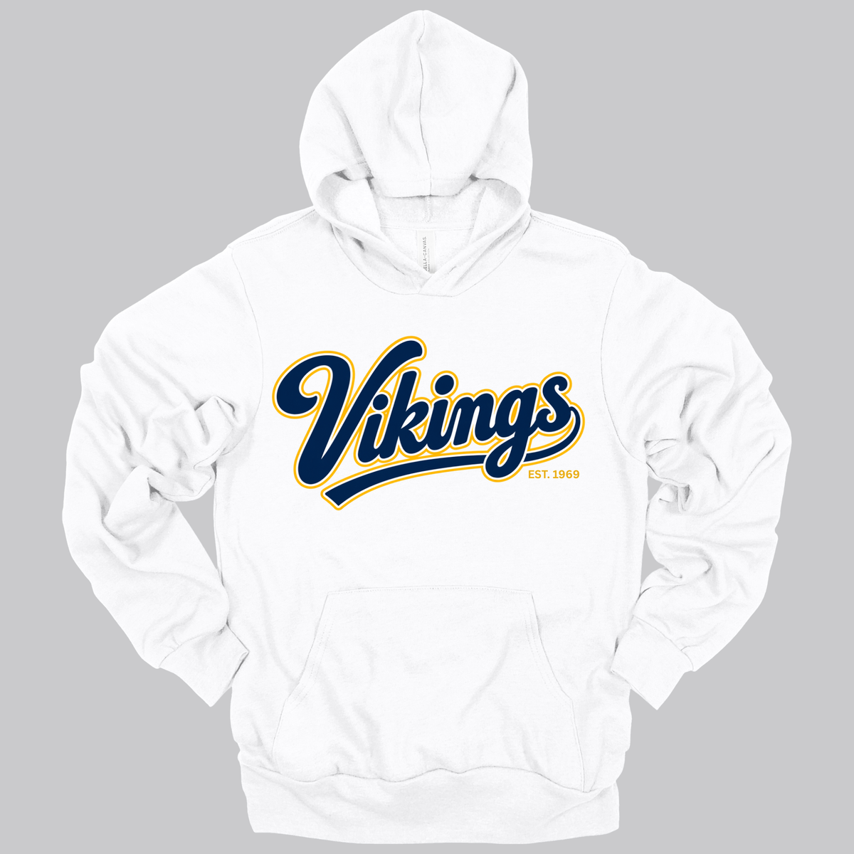 Vikings, Est. 1969 | Adult Hooded Sweatshirt