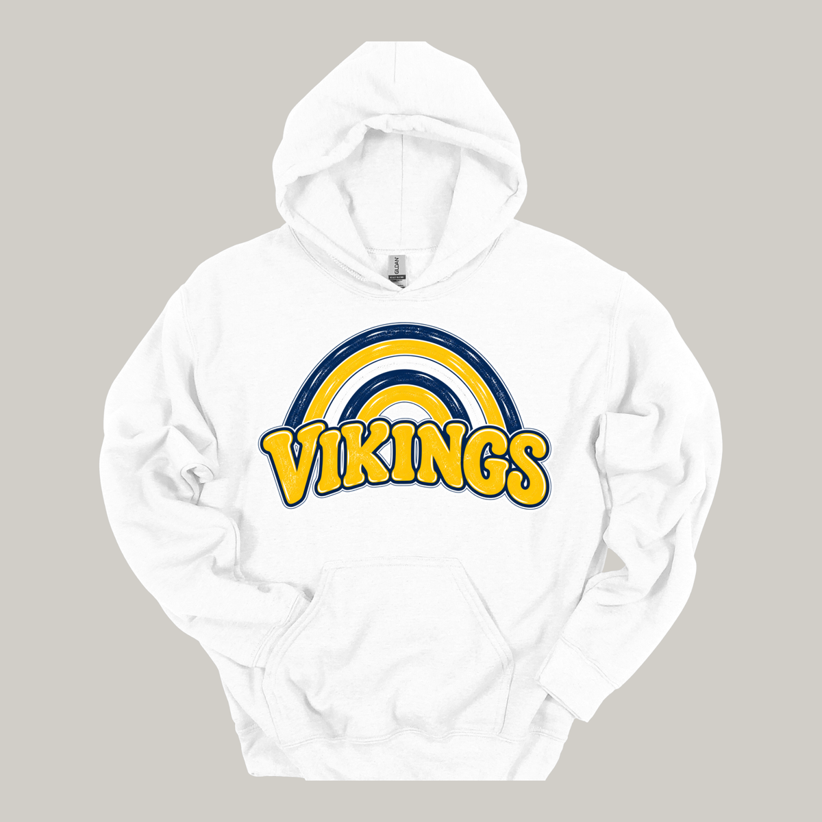 Vikings Rainbow | Youth Hooded Sweatshirt