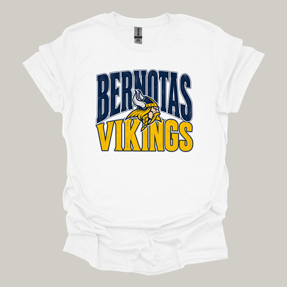 Bernotas Vikings Mascot | Short Sleeve Tee