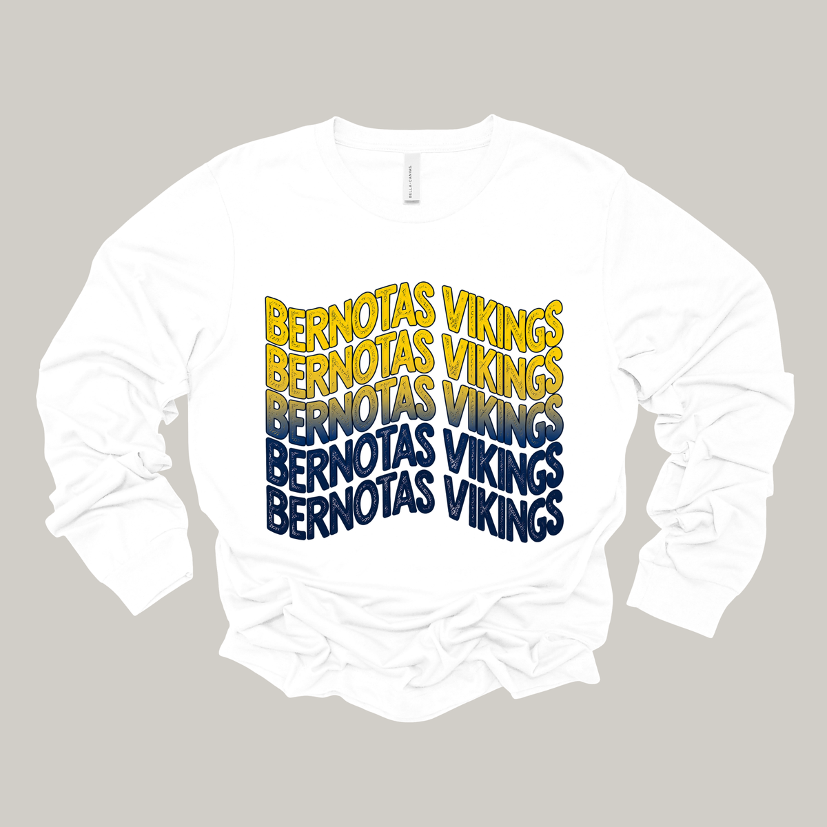 Wavy Bernotas Vikings | Long Sleeve Tee