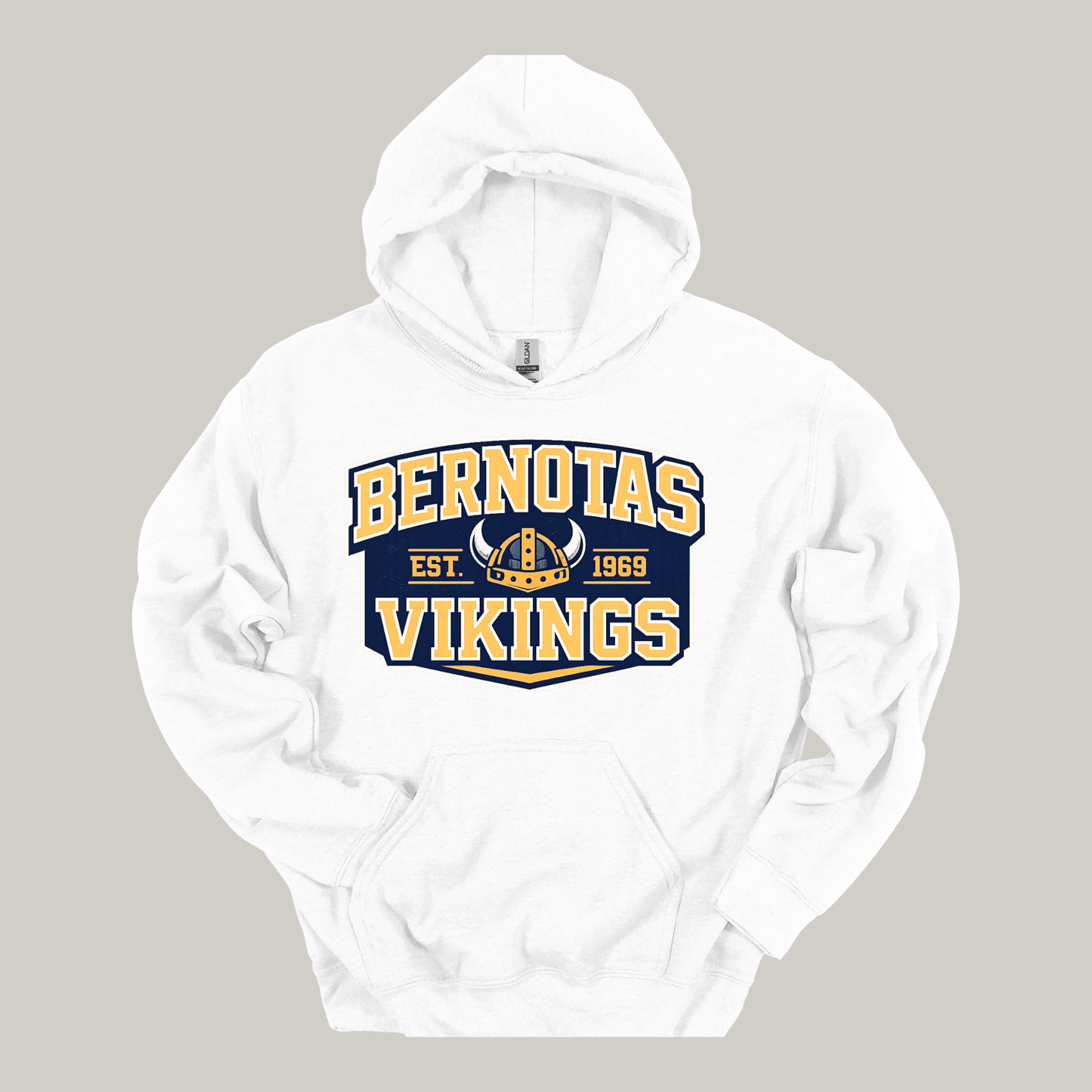 Bernotas Vikings | Youth Hooded Sweatshirt