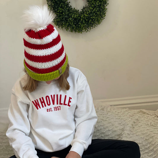 Whoville | Youth Fleece Crewneck | Closeout
