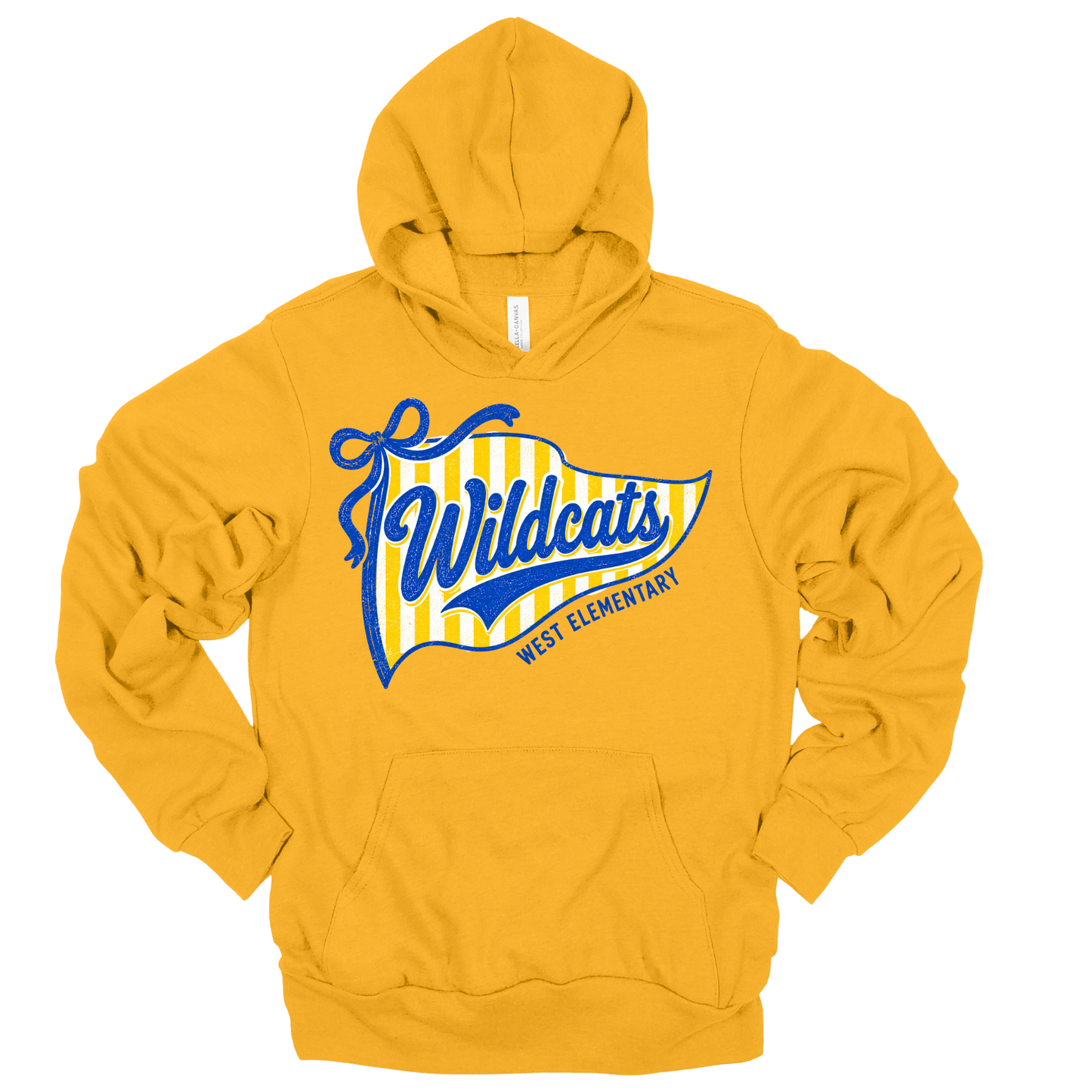Wildcats Flag | Adult Hooded Sweatshirt