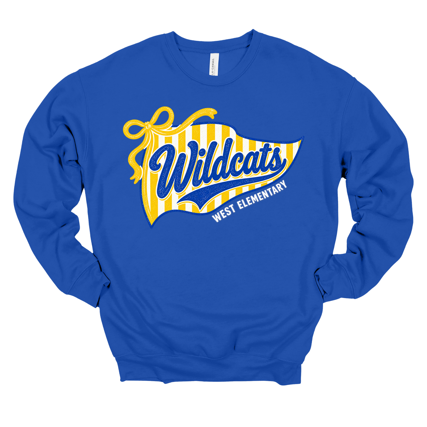 Wildcats Flag | Adult Crewneck