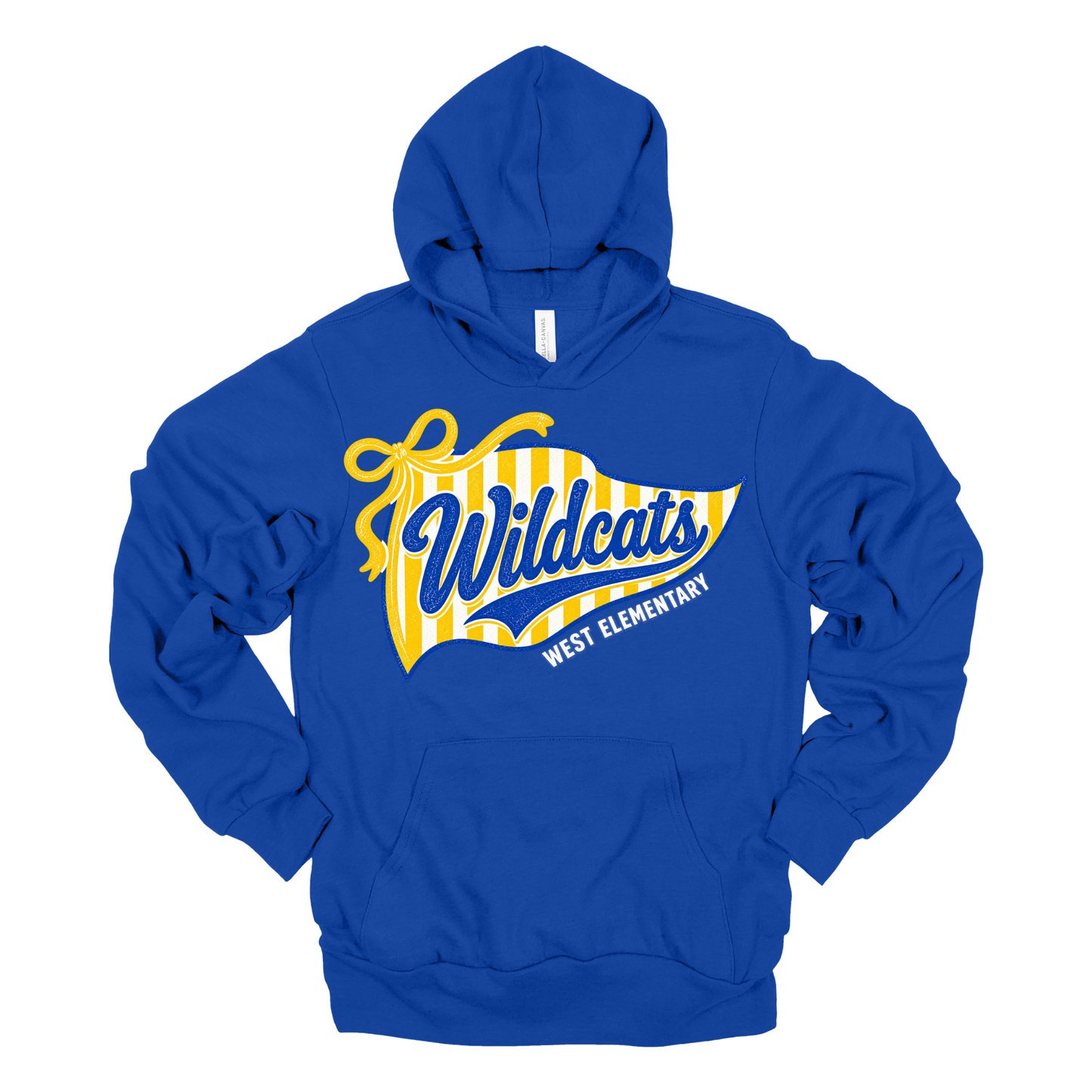 Wildcats Flag | Adult Hooded Sweatshirt