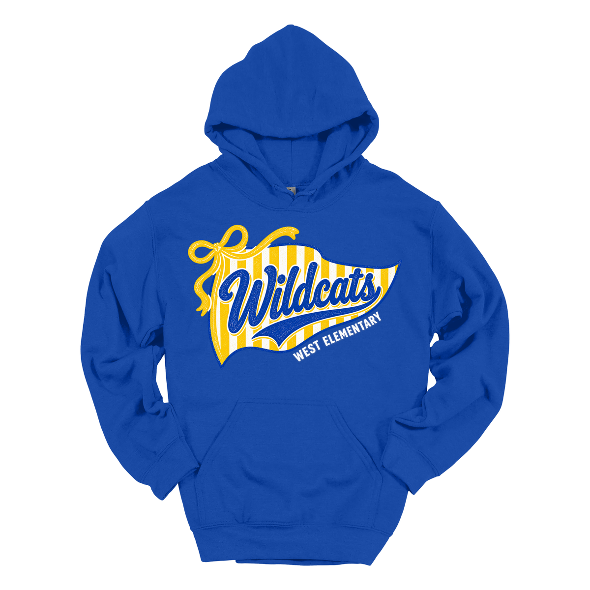 Wildcats Flag | Youth Hooded Sweatshirt