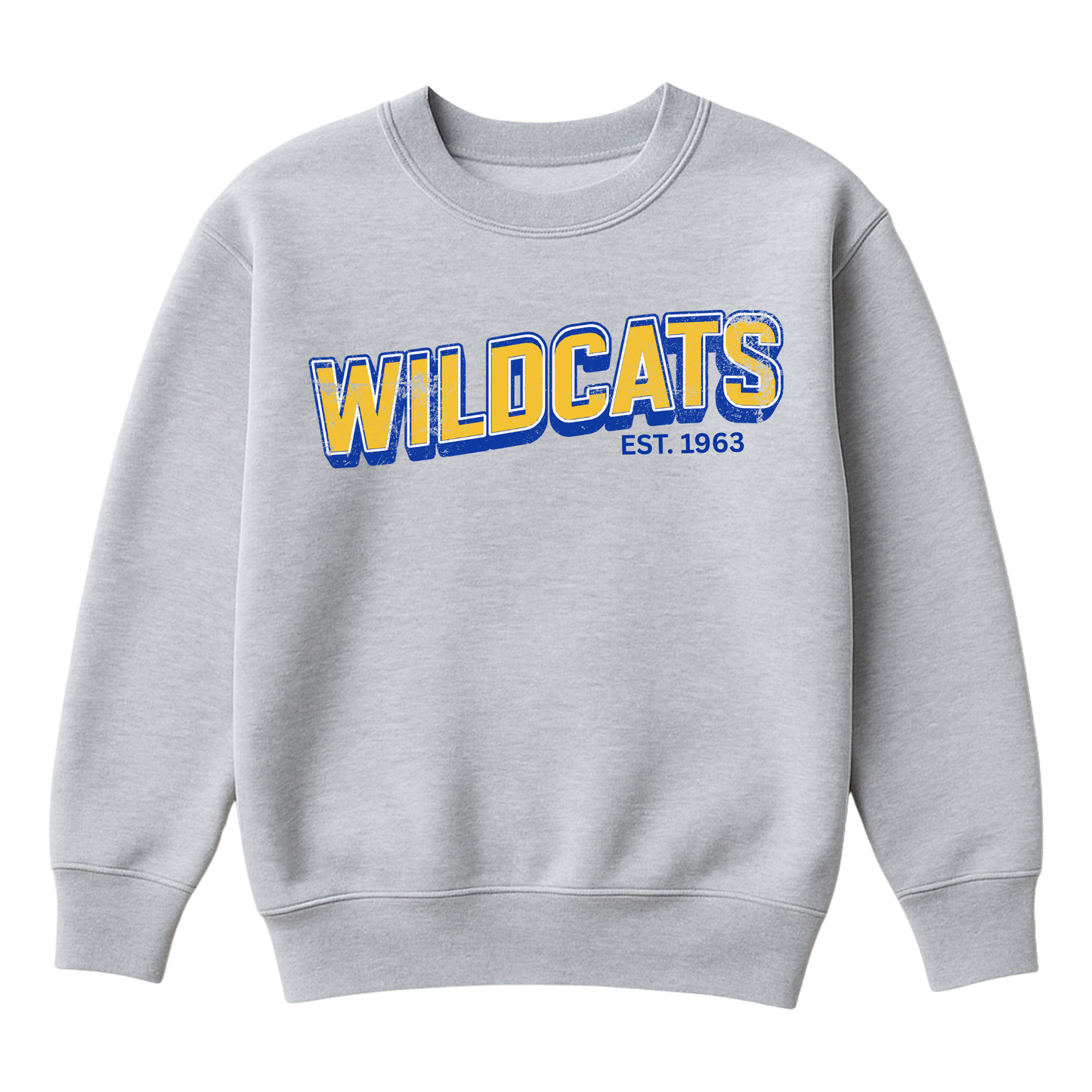 Wildcats | Youth Fleece Crewneck