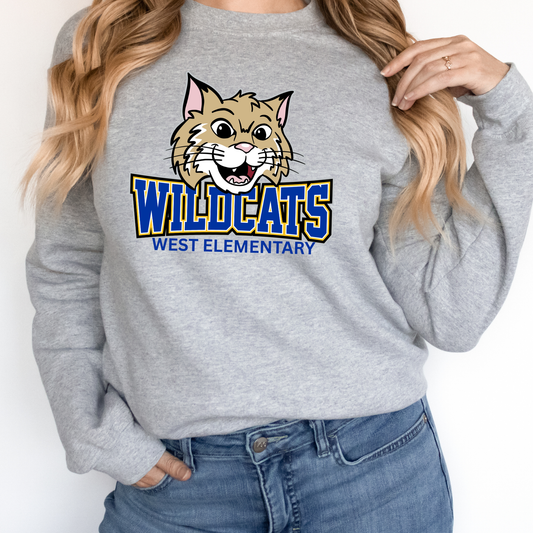 Wildcats Mascot | Adult Crewneck