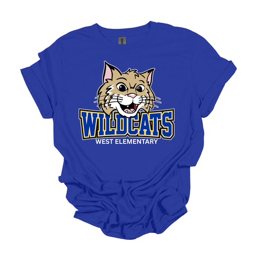 Wildcat Mascot | Short Sleeve Tee