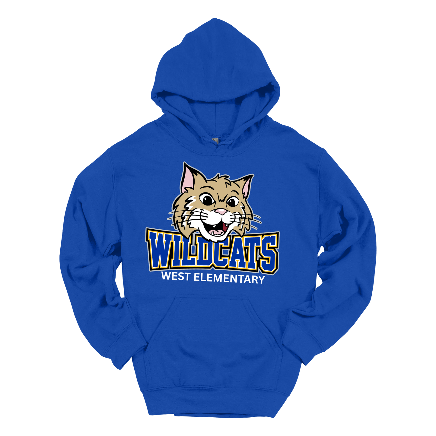 Wilcat Mascot | Youth Hooded Sweatshirt