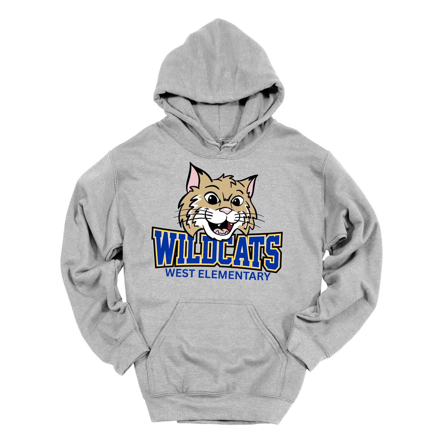 Wilcat Mascot | Youth Hooded Sweatshirt