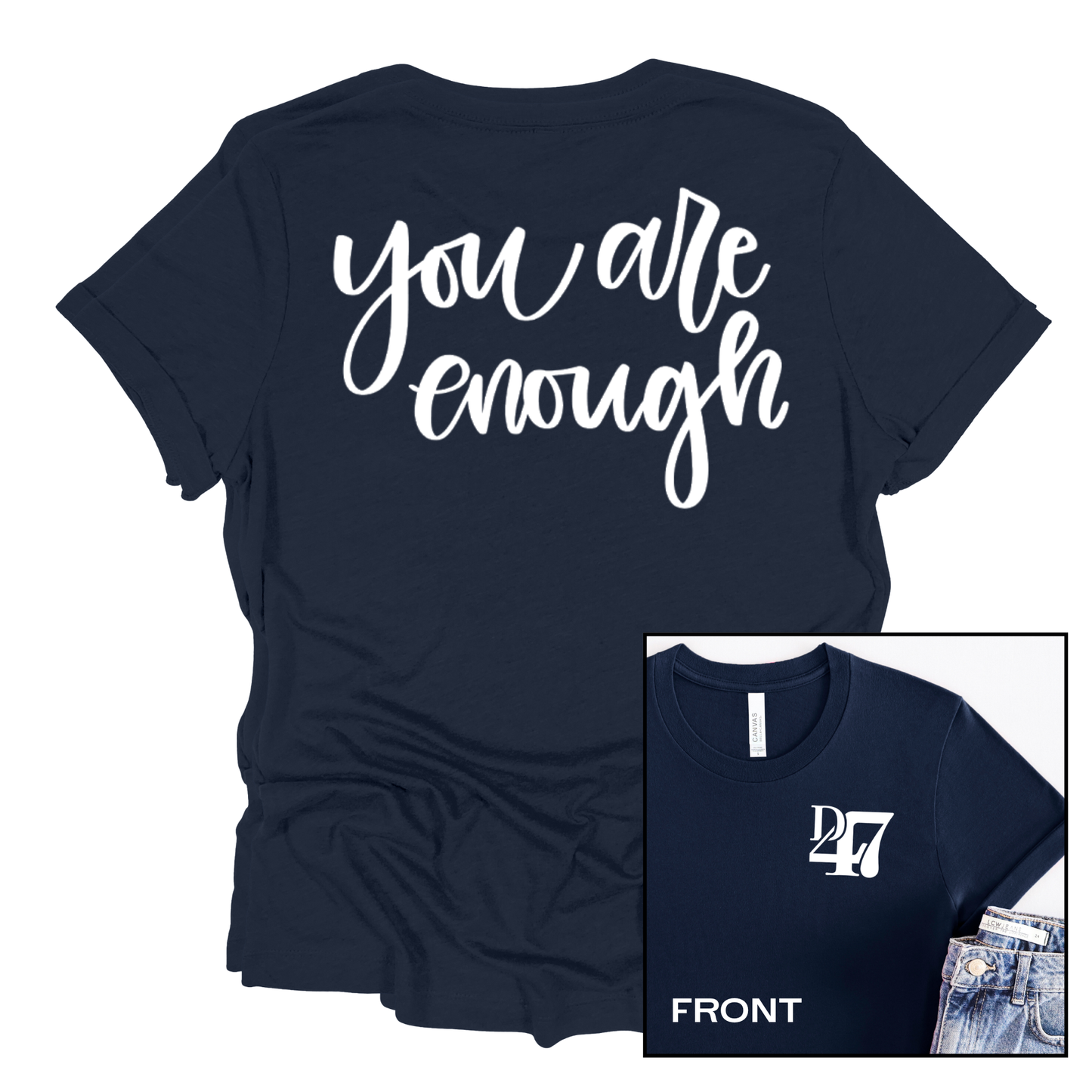 NEW! You Are Enough | Short Sleeve Adult Tee