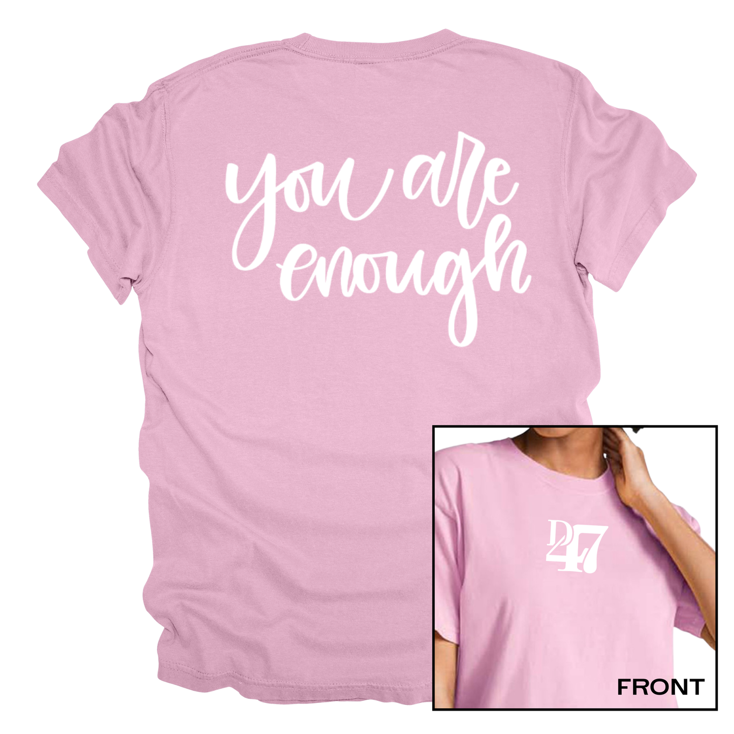 NEW! You Are Enough | Short Sleeve Adult Tee