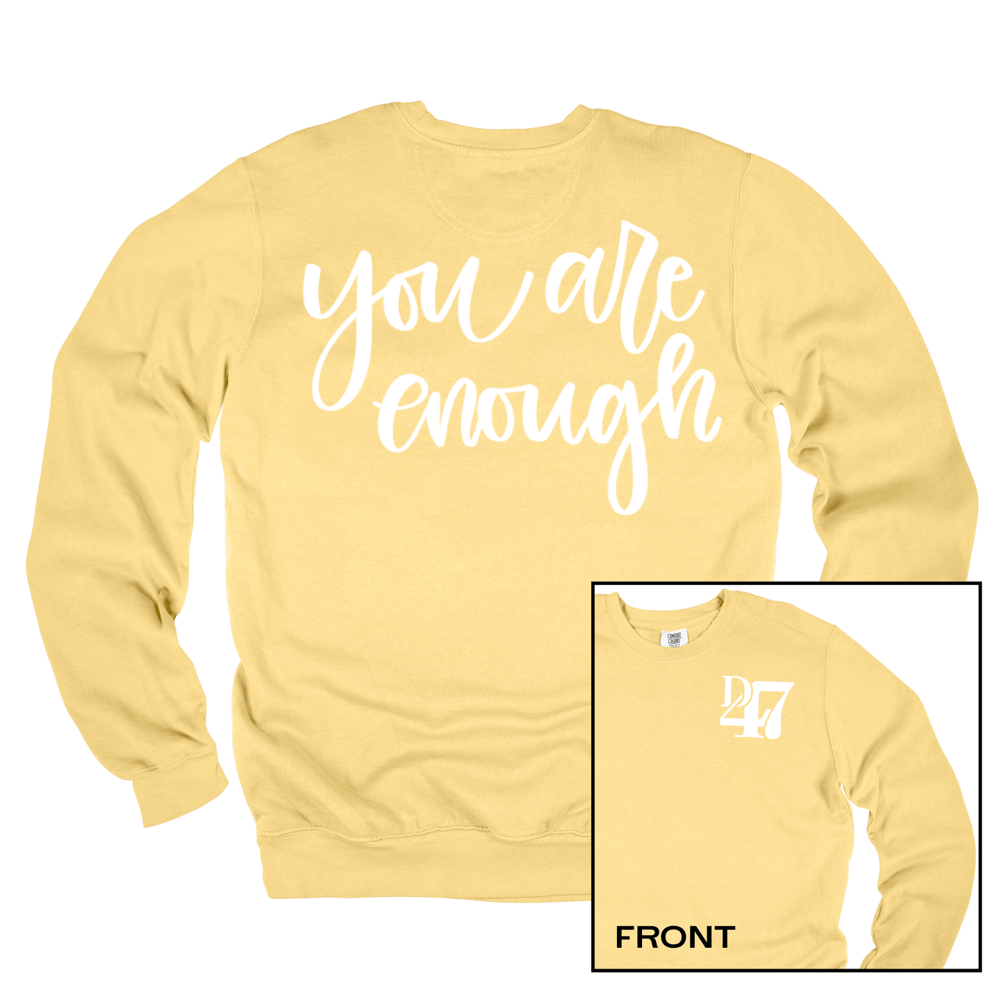 NEW! You Are Enough | Adult Crewneck